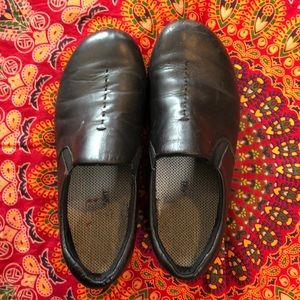 Black SAS slip on shoes 8.5 wide.